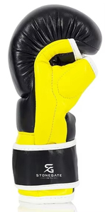 Gants de boxe en cuir de vachette véritable avec logo personnalisé, rembourrage léger pour l'entraînement de Muay Thai et de Kick Boxing 2026 - Product Image 5