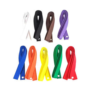 Ceintures d'arts martiaux personnalisées en gros, ceintures noires de karaté/taekwondo en vente - Product Image 4