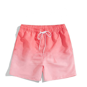 <b>Mens</b> Mid Swim <b>Trunks</b> Eco-Friendly Knee Length Quick Dry Windproof Mesh Lining Pockets Comfortable Breathable Casual 100% Cotton - Product Image 5