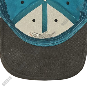 Gorra Sibrin Personalizada Premium de los San Jose Sharks, Bordado 3D, Ajustable, con Cierre a Presión, Gorra Deportiva, Gorras de Hockey Profesional - Product Image 5
