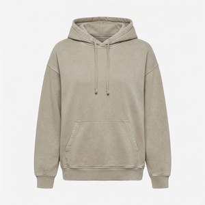 Sudadera Unisex Oversize de Algodón con Capucha Completa, Logotipo Personalizado, Venta al por Mayor, Ropa Urbana para Hombre y Mujer, Prendas de Gran Gramaje - Product Image 1