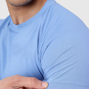 Camiseta Deportiva de Gimnasio al por Mayor, Compresión, 100% Algodón, Ajuste Regular, Ligera, Cuello Redondo, Secado Rápido - Product Image 6