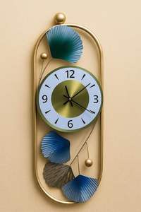 Elegante Reloj de Pared de Metal de Lujo, Diseño Artístico Abstracto, Hecho a Mano, Decorativo, para Sala de Estar, Oficina en Casa, a Precio Económico - Product Image 5