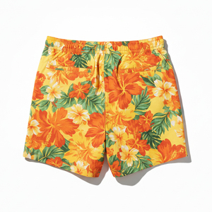 Shorts d'été unisexes au design classique, shorts unis vierges pour impression, shorts personnalisables DIY, construction de haute qualité - Product Image 4
