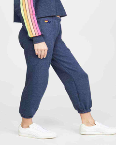 Pantalon de jogging pour femme de haute qualité, couleur unie, en molleton brossé, grande taille, respirant, pour la saison d'automne - Product Image 2