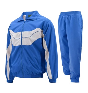 Ensemble de survêtement unisexe INDEX APPAREL vert color-block, manches longues, fermeture éclair, style sportif, coupe classique, polyester, pour l'automne - Product Image 6