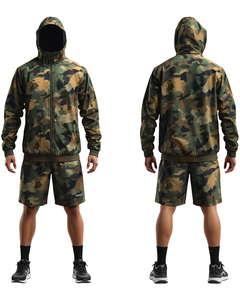 Conjunto Deportivo Corto para Hombre, Ligero, Cortavientos, Invernal, con Bloques de Color Digitales y Sublimación - Product Image 2