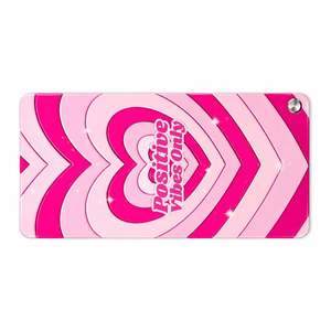 Paleta de Pestañas Acrílica Personalizada con Diseño de Corazón, Estética, para Extensiones de Pestañas, Solo Vibraciones Positivas - Product Image 4