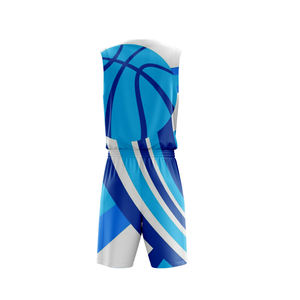 Maillots de basket-ball personnalisés réversibles, respirants et antibactériens, grande taille, vierges, sublimés, dernières nouveautés, vente en gros - Product Image 6