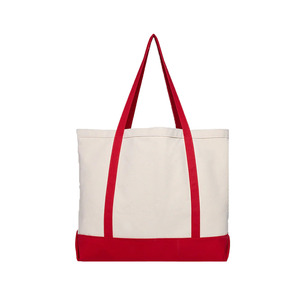 Bolsa de Compras Reutilizable de Lona de Algodón Reciclado Ecológica con Logotipo Personalizado - Product Image 1