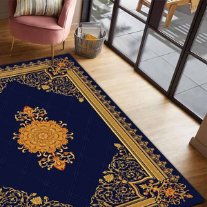 Tapis Shufu écologiques, modernes, à motifs abstraits brillants, antidérapants, hypoallergéniques et faciles à nettoyer - Product Image 2