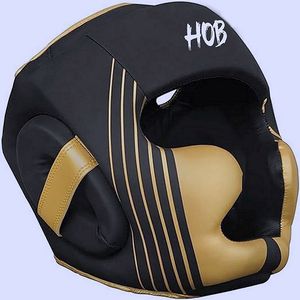 Protège-tête de boxe de haute qualité, équipement d'entraînement MMA, matériau PU, écologique, respirant, protection personnalisée, logo couleur sur mesure - Product Image 3