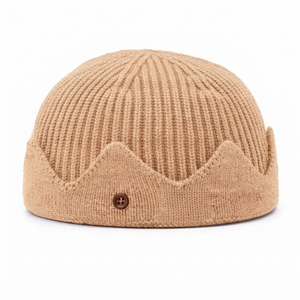 Unisex Plush Beanie Hat Solid Color Faux Fur <b>Winter</b> <b>Cap</b> Casual Style 56-58CM Adult Fit - Product Image 3