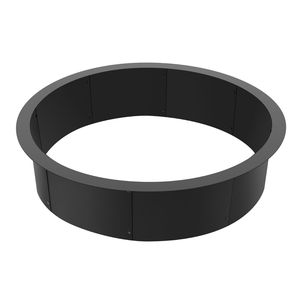 Anello per Braciere in Acciaio al Carbonio Resistente, Diametro Esterno 45 Pollici, Interno 39 Pollici, Altezza 10 Pollici, per Falò e Fuoco da Campeggio Fai-da-Te - Product Image 1