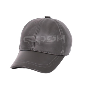 Gorra de Béisbol de Cuero Azul Marino - Product Image 5