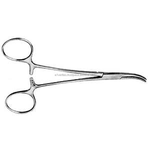 Pinces chirurgicales pour artères en acier inoxydable A-1 VERITAS Baby-Mixxter 14cm/18cm, instrument médical manuel réutilisable |   Porte-aiguille CE - Product Image 4