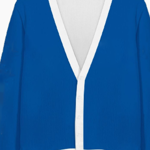 TS <b>University</b> Custom Made Cardigans Chenille Embroidery Logo Sorority Fraternity Full Length Anti-Pilling Knit Sweater Coats - Product Image 6