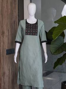 NEW LAUNCHING GOWN PATCHWORK IN FUAX GEORGETTE MATERIAL FULLY STITCHED ADJUSTED UP TO 44 - Product Image 3