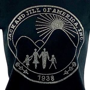 <b>Women's</b> <b>Black</b> Crew Neck T <b>Shirt</b> with Silver Land of American 1938 Family Graphic Short Sleeve Casual Cotton Tee Vintage Style - Product Image 5