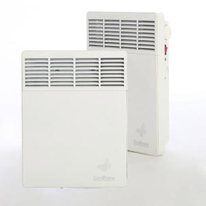 Chauffage d'appoint pour l'hiver Conbase, radiateur électrique à panneau, convecteur 500W, étanche, pour salle de bain - Product Image 1