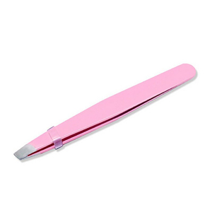 แหนบสแตนเลสปลายเฉียงสำหรับถอนขนคิ้ว ขนตา และกำจัดขน - Product Image 1