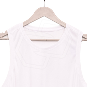 Débardeur blanc sans manches en coton respirant pour femme, idéal pour l'athlétisme, léger et confortable - Product Image 6