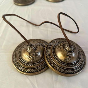 The Healing <b>Chime</b> – Bronze Tingsha <b>Bell</b> for Sound Therapy, Chakra Work, and Inner Peace - Product Image 2