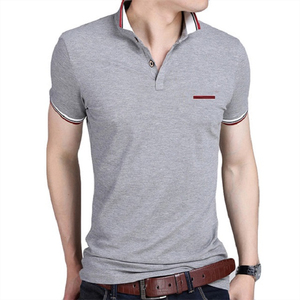 Custom Mens Cotton Polo Shirt <b>Classic</b> Office Casual Short Sleeve Style Custom Printing Wholesale Bulk Supplier Cotton - Product Image 1