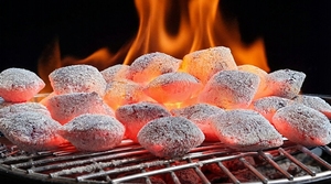Carbón Vegetal Premium de Cáscara de Coco Negra en Forma Hexagonal para Barbacoa, Camping y Parrilla, Larga Duración, OEM, Exportación - Product Image 3