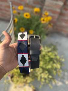 Boucle de ceinture décontractée style vintage en laiton, motif western, pour cuir, impression par transfert thermique, longueur personnalisable, couleur personnalisable - Product Image 2