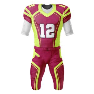 Uniforme de football américain prêt pour le jeu, impression par sublimation pour les joueurs, avec une construction durable et un entretien facile - Product Image 6