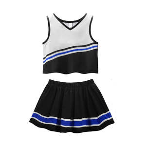 Tenues d'entraînement de cheerleading très demandées, uniformes de cheerleading personnalisés en gros avec strass, tailles adultes unisexes - Product Image 1
