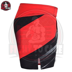 Sangles de boxe renforcées noires et rouges, légères (120-160 grammes), haute flexibilité, extensibles, respirantes, imprimées, 100 % polyester - Product Image 5
