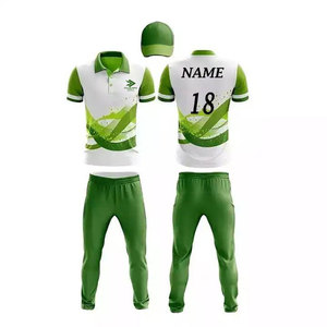 Nuevo Uniforme de Cricket para Hombre Adulto con Impresión por Sublimación, Logotipo Personalizado, Poliéster Transpirable de Alta Calidad, Personalizable - Product Image 1