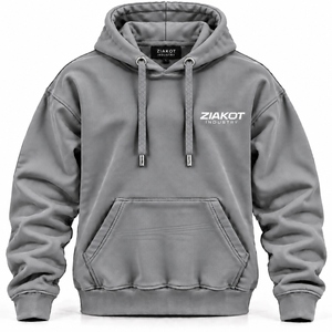 Wholsale Direct ZIAKOT INDUSTRY Custom Graphic <b>Hoodie</b> <b>Men</b> Oversized Pullover Sweatshirt Premium Heavyweight Fleece Hoodies - Product Image 4