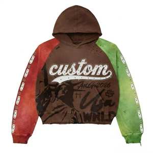 Factory <b>Direct</b> Blank Hoodie Pullover Hoodie Cotton Blend Hoodie Custom Logo Private Label - Product Image 3
