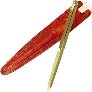 Solid brass artist divider straight pattern drawing <b>tool</b> crafted for precise measurements, available at wholesale prices. - Product Image 1