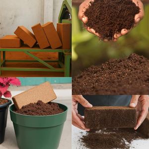 800 ml de cubes de tourbe de coco, matériau de plantation pour serre, tourbe de coco, substrat de propagation des plantes, substrat de germination des graines - Product Image 3