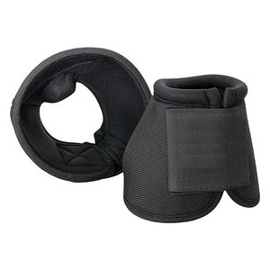 Protège-pattes d'équitation antichoc, résistants à la déchirure, confortables, durables, anti-rayures, noirs - Product Image 2