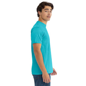 T-shirt CVC unisexe 6210 pour hommes et femmes, 60/40 coton peigné ringspun/polyester 32Singles, respirant, col rond, personnalisable - Product Image 3