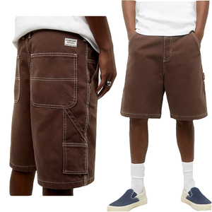 Nuevo Diseño, Pantalones Cortos de Mezclilla Más Vendidos para Hombres Adultos, Transpirables y Cómodos, Diseño Liso, Ropa Casual - Product Image 1