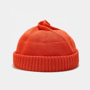Unisex Solid Color Knit Beanie Hat 100% Acrylic Cuffed <b>Winter</b> <b>Cap</b> Casual Style for Adults - Product Image 2