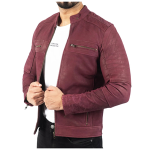 Nouvelle Arrivée - Blousons en Cuir Ajustables pour Hommes - Fabrication Professionnelle - Qualité Supérieure - Product Image 2