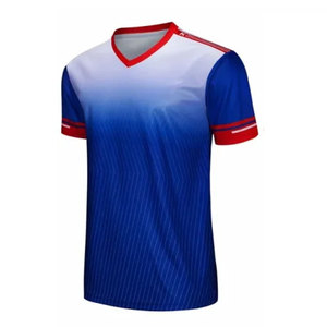 Custom Wholesale OEM Manufacturer Supplier Sublimated Soccer Fan Jersey Knit Fabric Bulk Production - Product Image 1
