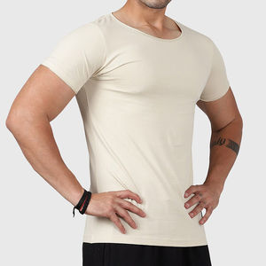 Camisetas de Cuello Redondo 100% Algodón para Hombre, al por Mayor, OEM, de Alta Calidad, Transpirables, Personalizables, Ecológicas y de Secado Rápido - Product Image 2