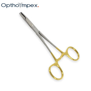 Porte-aiguilles manuels de précision en acier inoxydable, instruments chirurgicaux certifiés CE pour les procédures de suture en cliniques médicales - Product Image 1