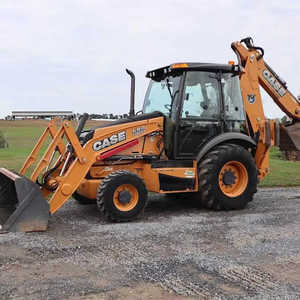 Original CASE 575N EP Backhoe Loader Heavy Duty Earthmoving <b>Machine</b> for Construction Excavation and Loader Operations - Product Image 2