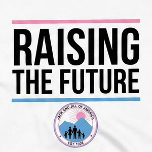 T-shirt graphique Raising the Future pour femmes, en coton doux, col rond, manches courtes, vêtements décontractés à la mode pour tous les jours - Product Image 2