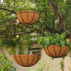 BEST SELLING Coir Hanging Planter 2026 Coconut Husk <b>Basket</b> <b>for</b> <b>plant</b> growth and interior styling durable drainage system - Product Image 5