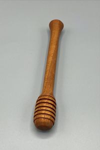 Cuchara de Madera Hecha a Mano para Miel, Dispensador de Miel de Madera Natural para Servir Miel, Té, Café y Desayuno - Product Image 3